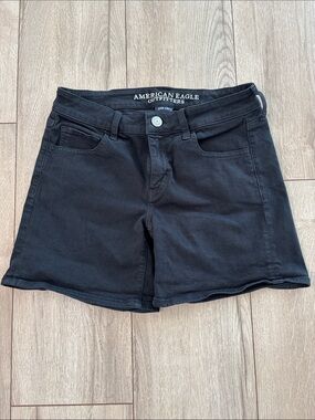 American Eagle Outfitters Black Women's Denim Shorts
